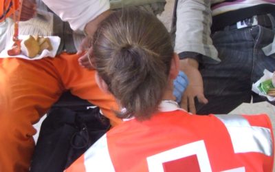 Cruz Roja refugiados. Cuando se apagan los focos