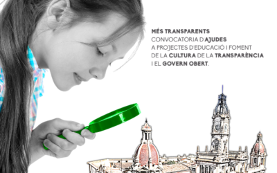 “Més Transparents”, el Ayuntamiento convoca las ayudas a proyectos de fomento de la cultura de la transparencia