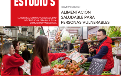 Cruz Roja Valencia presenta el primer estudio sobre alimentación saludable en personas vulnerables