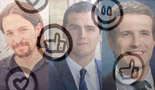 Los partidos políticos asumen ya  la publicidad en redes, como una parte de su estrategia de comunicación